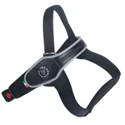 Tre Ponti Primo Adjustable Step In Dog Harness, Black