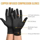 Full Finger Copper Infused Arthritis Compression Gloves for RSI, Osteoarthritis
