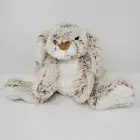 Melissa & Doug Easter Burrow Bunny Rabbit Stuffed Animal Plush 8" Light Brown