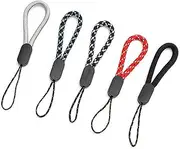 claiol Lanyard Finger Strap, 5 Pack Finger Strap for Cellphone, Cameras, Keys, USB Flash Drives.