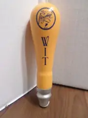 Flagship Wit Shotgun Mini Rare 7.5" Draft Beer Tap Handle Shift Knob Mancave Bar