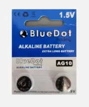 (x2) BlueDot Alkaline AG10 | LR1130 (1.5 volt) Battery - NEW - USA Shipper
