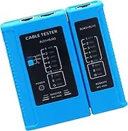 Network Cable Tester，RJ45 Multi Ffunction Tester Telephone Cable Line Test Tool LAN Wire Ethernet Cable Tester for RJ45/RJ11/Cat5/Cat6 /Cat7
