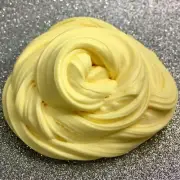 Fluffy Lemon Yellow Butter Slime | Kids Craft Slimes Australian Made 2oz