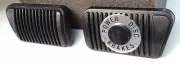 FORD FALCON XR XT XW XY XA XB XD ZA ZB ZC ZD DISC BRAKE CLUTCH PEDAL PAD RUBBER (for: Ford)