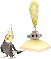 Bird Light for Cage,Bird Lamps for Home Decor | Plush Parrot-Shaped Bulb 3 Lighting Models for Aquarium Bookshelf Vanity Counter
