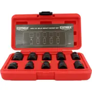 KC Tools 10pc AF 1/2" Dr Impact Socket Set