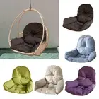 Hanging Basket Egg Chair Cushion Washable for Bay Window with 2 Armrests Filled