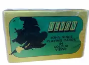 Card Deck vtg Playing casino poker Sealed Devon John Hinde Dawlish Warren mcm UK