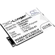 Battery for Amazon Kindle 3 Wi-fi 3G Graphite III Kindle3 170-1032-01 1900mAh