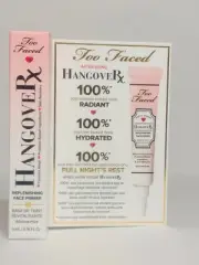 Too Faced Hangover Rx Replenishing Primer Travel Sz 5g