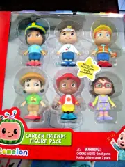 Cocomelon Career Friends Figure Pack (6 Figures) NIB