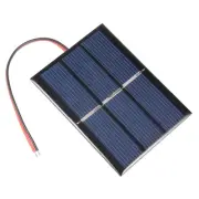 0.65W 1.5V Solar Panel Module DIY POLY with 145mm Wire for Toys Charger