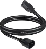 Power Cable C13 C14 0.5M Extension Lead for PC Rice Cooker Monitor Kettle Power Cable Extender 0.5 metre Iec C13 C14 Short