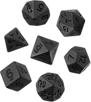 UPKOCH 1 Set Irregular Acrylic Dice for Board Games Sided Sided for and Role Playing Games Easy to Lightweight