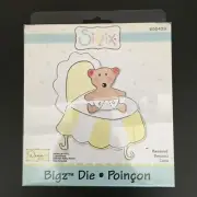 Retired Sizzix Bigz Die - Bassinet #655439