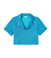 [Oseree Kids] Oséree Kids OseMini Lumiére lamé top Y 10/12 blue