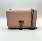 Badgley Mischka Metal Fringe Tassel Black Crossbody Bag MSRP $129 NWT