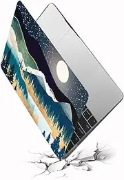 HLAAJJX Hard Case for New MacBook Pro 15 inch Case 2019 2018 2017 2016 A1990 A1707 Touch Bar Touch ID, Snap on Laptop Protective Case Shell Cover for MacBook Pro 15,Starry Night