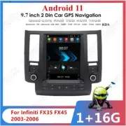 9.7'' Android 11 Car Stereo Radio GPS 1GB+16GB For Infiniti FX35 FX45 2003-2006