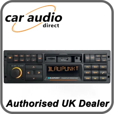 Blaupunkt Frankfurt RCM 82 DAB - Retro 80's Style Classic Car Stereo Bluetooth