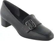 [REGAL] F91QBJ Women's Mocha Pumps with Buckle, Black, 23.0 cm