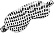 WRITWAA Blindfold Eye Mask Funny Eye Covers for Sleeping Sleep Masks Sleeping Mask Funny Sleeping Mask Skincare Cotton Sleep Mask Waffle Eyes Mask Sleep Mask for Silk Black