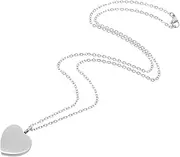 ibasenice Stainless Steel Memorial Pendant for Pet Ashes Timeless Keepsake Jewelry for Dog Cat Loved Ones Versatile Lightweight Design Heartfelt Remembrance