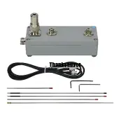 HamGeek HG-UV200 Walkie Talkie Antenna VHF UHF SLIM JIM Antenna of 9DB High Gain