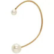 Chloe Gold Single Darcey Pearl Ear Cuff-NWT MSRP $190