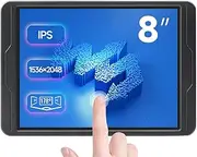 waveshare 8inch Touch Display, 1536×2048 Resolution, Supports Windows 11/10 / 8.1/8 / 7, 10-Point Touch, No Driver Required, IPS, High Compatibility