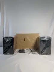 Saiyin DS6701S Brown Remote Control Bluetooth Stereo Bookshelf Speakers
