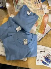 4-baby Blue AAA Alstyle Mens Plain Short Sleeve T-Shirt Casual T Shirt 1301