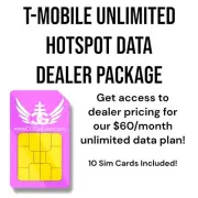 T-MOBILE UNLIMITED HOTSPOT DATA PLAN DEALER PACKAGE