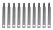 (10pcs -Silver) Majek Golf Groove Sharpener for Wedges & Irons-Perfect Golf Gift