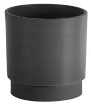 Eden CIRQUE CYLINDER POT 18cm Self Watering, Indoor & Outdoor CHARCOAL*AUS Brand