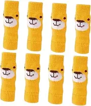 Yardwe Comfortable Dog Socks Anti-Slip Leg Covers for Puppies Dogs Stylish Winter Pet Leg Decor