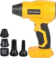 ZDOZITZ Air Blower Brushless for DeWALT 20V/18V Max Battery，Cordless Duster with Infinitely Adjustable Speed，96000 RPM,for Jobsite Camping & Pool Toy(Battery not included)