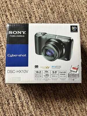 Sony Cyber-Shot DSC-HX10V 18.2MP Digital Camera 16X Zoom NOS Factory Sealed