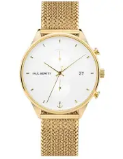 [Paul Hewitt] PH C G W 50S Chrono Line Gold Mesh Watch