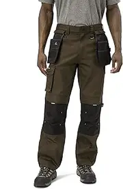 [CAT] Mens 1810008 H2o Defender Pant (Regular and Big & Tall Sizes) Work Utility Pants - Black