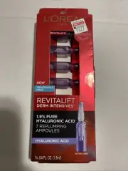 L'Oreal Revitalift Derm Intensives 1.9% Pure Hyaluronic Acid Ampoules