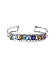 Samuel B. Silver Gemstone Bracelet