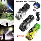 1/2PCS Flash Super Power Mini Flashlight Three Eyed Monster LED Light Waterproof