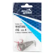 Jarvis Walker Size 4 Tangle Free Whiting Rig With Chemically Sharpened Hooks