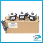 Zyltech 3X Nema17 Stepper Motor 1.5 A 0.42 Nm 59 ozin for 3D printer and CNC