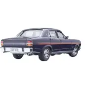 Classic Carlectables 1/18 Ford XY Fairmont GS Wild Violet Diecast Model #18828