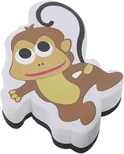 TEHAUX Magnetic Monkey Design Dry Erase Erasers Sponge Wipers for Whiteboards and Chalkboards Cute Animal Shaped Cleansers for Home and Office Use