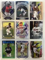 Ozzie Albies 9 Card Lot