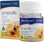 Natural Life Propolis 500mg | 60 Capsules